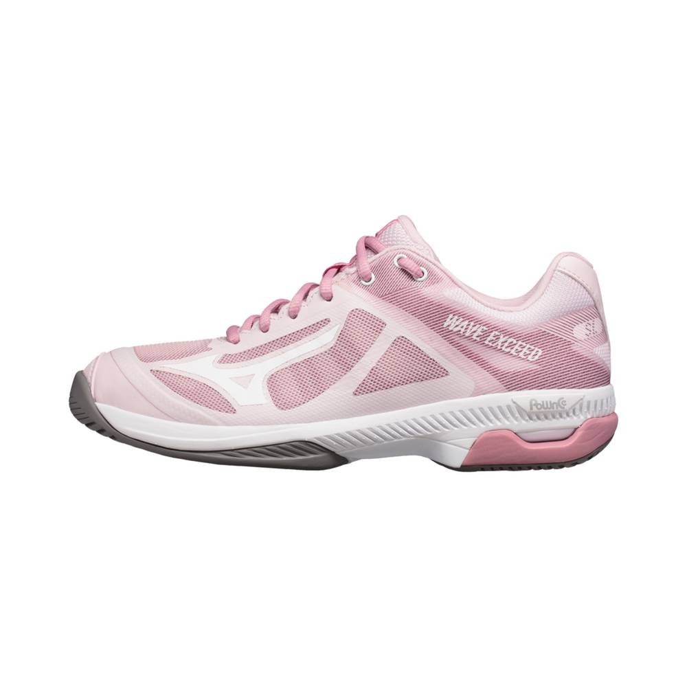 Damske Bezecke Topanky Mizuno Wave Exceed SL AC Ruzove/Biele Vypredaj SXFG54739